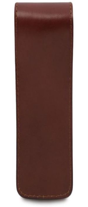 Δερμάτινη θήκη μονή για στυλό / πένα Tuscany Leather TL142131 Καφέ