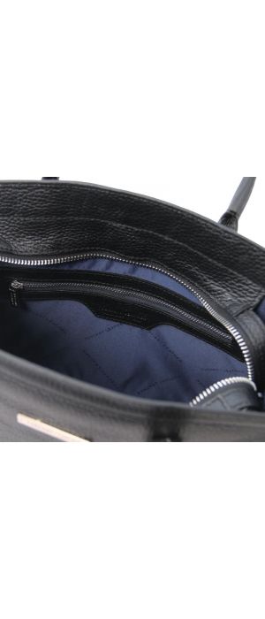 Γυναικεία Τσάντα Δερμάτινη Tuscany Leather TL142147 Μαύρο