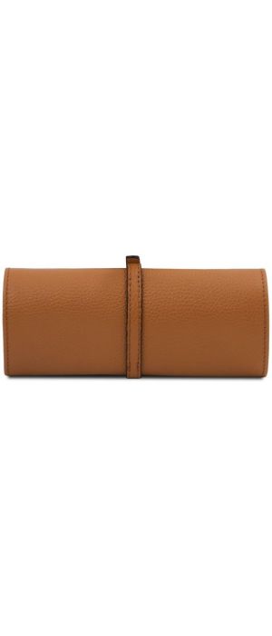 Δερμάτινη θήκη για Κοσμήματα Tuscany Leather TL142193 Κονιάκ
