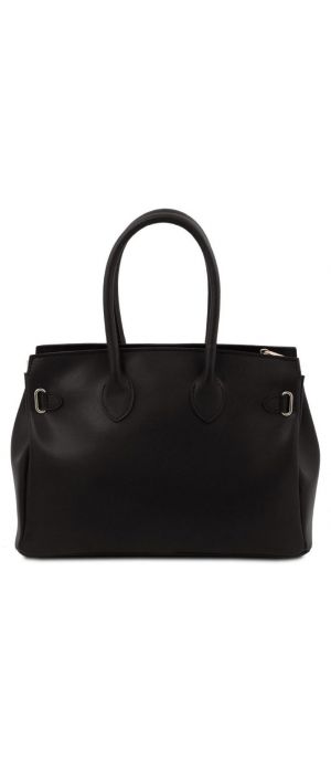 Γυναικεία Τσάντα Δερμάτινη Tuscany Leather TL142174 Μαύρο