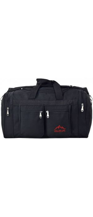 Σακ βουαγιάζ Colorlife V434-3 30Χ70Χ28cm Μαύρο