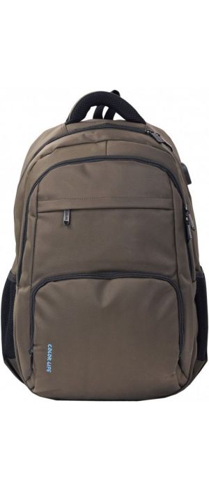 Σάκος πλάτης laptop Colorlife 5349 28lt Καφέ