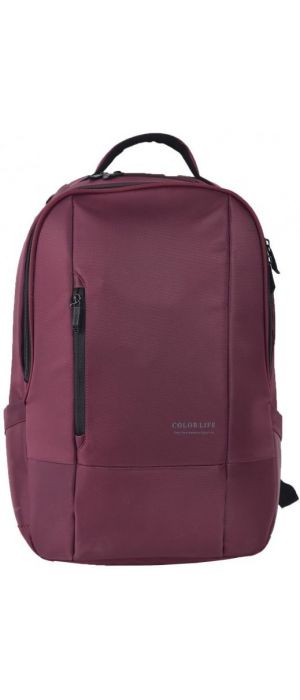 Σάκος πλάτης laptop Colorlife 4002 45Χ30Χ20cm Μπορντό