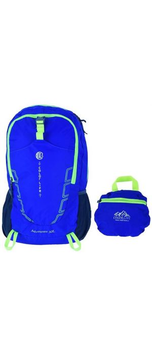 Σακίδιο πλάτης Colorlife ultra light 9008 45x30x18cm Μπλε Ανοιχτό