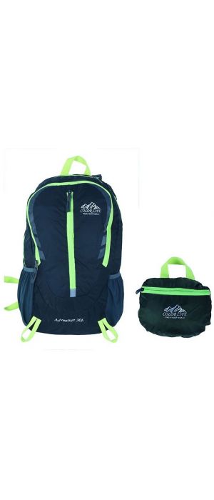 Σάκος πλάτης  Colorlife ultra light 9007 45x30x18cm Μαύρο