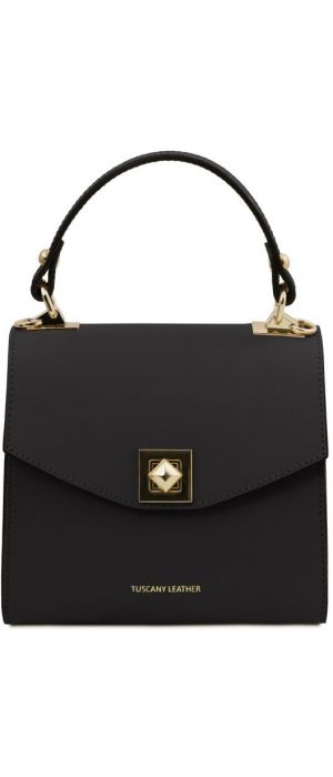 Γυναικεία Τσάντα Δερμάτινη Tuscany Leather TL142203 Μαύρο