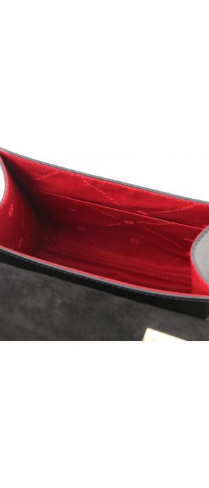 Γυναικεία Τσάντα Δερμάτινη Tuscany Leather TL142203 Μαύρο