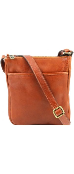 Ανδρικό Τσαντάκι Δερμάτινο Jason Tuscany Leather TL141300 Μελί