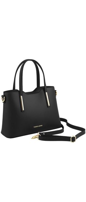 Γυναικεία Τσάντα Δερμάτινη Olimpia S Tuscany Leather TL141521 Μαύρο
