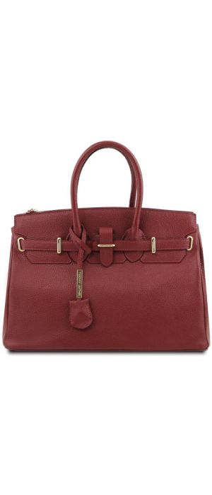 Γυναικεία Τσάντα Δερμάτινη Tuscany Leather TL141529 Κόκκινο