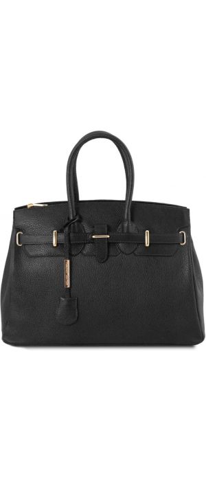 Γυναικεία Τσάντα Δερμάτινη Tuscany Leather TL141529 Μαύρο