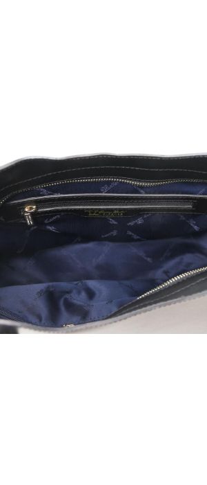 Γυναικεία Τσάντα Δερμάτινη Olimpia Tuscany Leather TL141412 Μαύρο