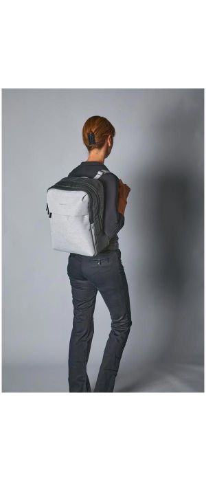 Σακίδιο με Θήκη Laptop 14.1 DAVIDTS 240090-20 Γκρι/Μαύρο