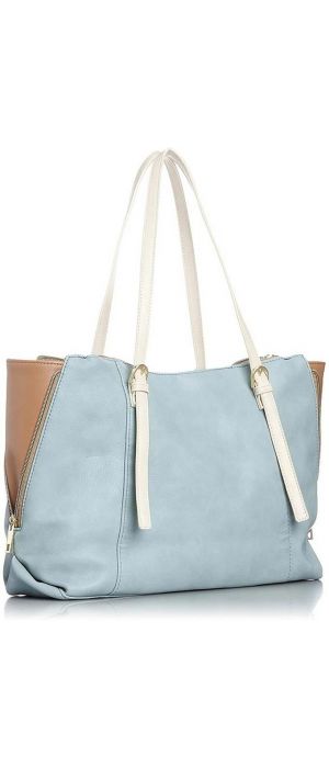 Τσάντα Ώμου & Χειρός Legato Largo 63661-SAX Σιέλ