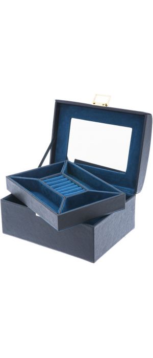 Θήκη Κοσμημάτων DAVIDTS 333159-19 Μαύρο/Μπλε