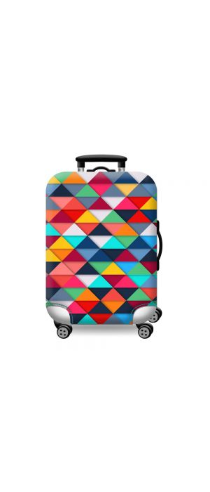 Κάλυμμα Βαλίτσας Large AMBER Abstract AM163-03