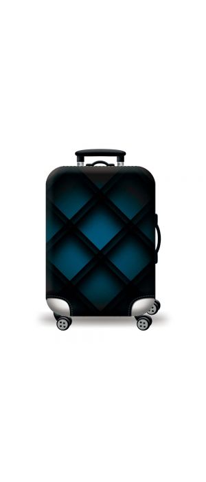 Κάλυμμα Βαλίτσας Large AMBER Cubes AM248-03