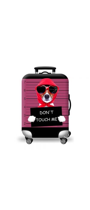 Κάλυμμα Βαλίτσας Large AMBER Don't Touch Me AM120-03