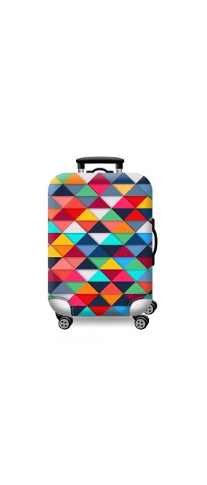 Κάλυμμα Βαλίτσας Medium AMBER Abstract AM163-02