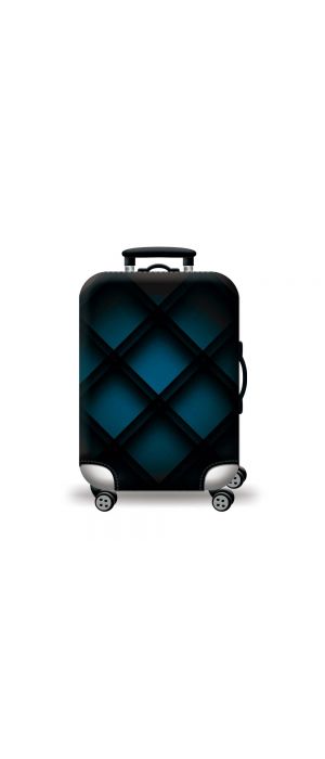 Κάλυμμα Βαλίτσας Medium AMBER Cubes AM248-02