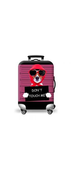 Κάλυμμα Βαλίτσας Medium AMBER Don't Touch Me AM120-02