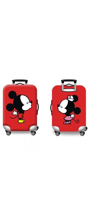 Κάλυμμα Βαλίτσας Medium AMBER Mickey-Minnie AM134-02