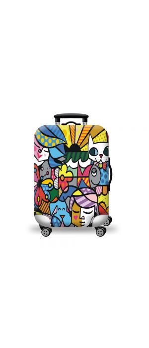 Κάλυμμα Βαλίτσας Medium AMBER Picasso AM150-02