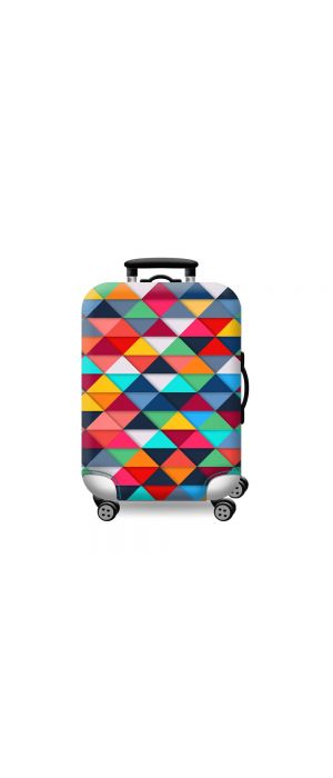 Κάλυμμα Βαλίτσας Small AMBER Abstract AM163-01