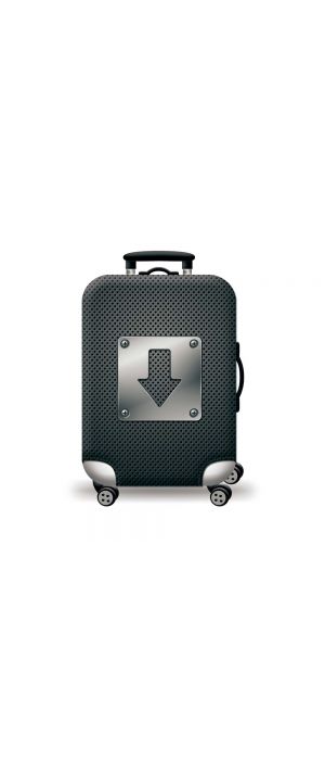 Κάλυμμα Βαλίτσας Small AMBER Arrow AM250-01