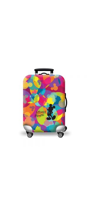Κάλυμμα Βαλίτσας Small AMBER Colorful Mickey Mouse AM312-01