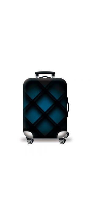 Κάλυμμα Βαλίτσας Small AMBER Cubes AM248-01