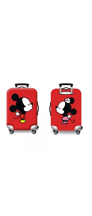 Κάλυμμα Βαλίτσας Small AMBER Mickey-Minnie AM134-01