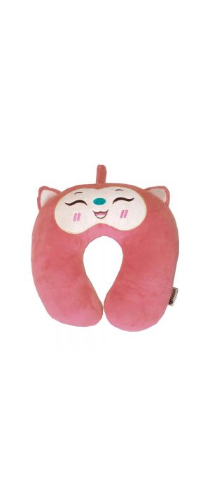 Μαξιλαράκι ταξιδίου παιδικό BENZI Ροζ ΒΖ5321