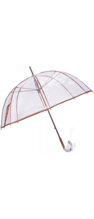 Ομπρέλα Χειροκίνητη Μπαστούνι BENZI Καφέ PA060