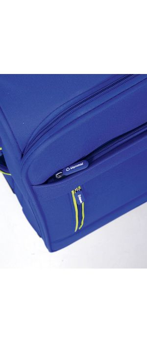Βαλίτσα καμπίνας τρόλευ ZC 600 Diplomat 55x40x20εκ Μπλε