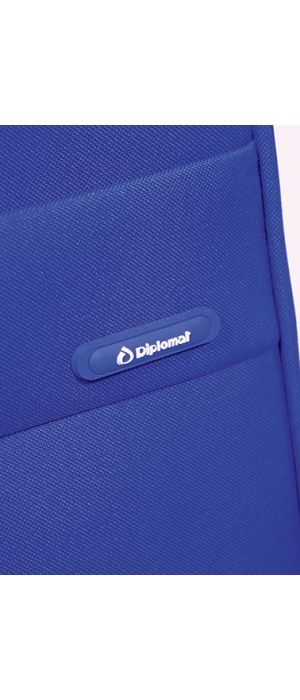 Βαλίτσα καμπίνας τρόλευ ZC 600 Diplomat 55x40x20εκ Μπλε