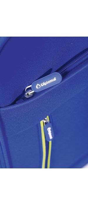 Βαλίτσα καμπίνας τρόλευ ZC 600 Diplomat 55x40x20εκ Μπλε