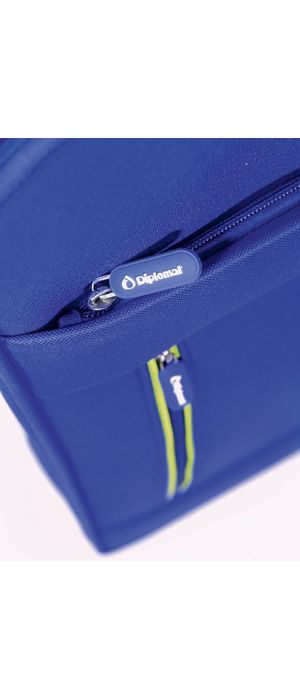 Βαλίτσα καμπίνας τρόλευ ZC 600 Diplomat 55x40x20εκ Μπλε
