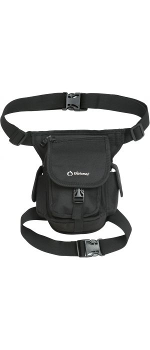 Τσαντακι Μέσης-Ποδιου Diplomat BF842 Μαύρο