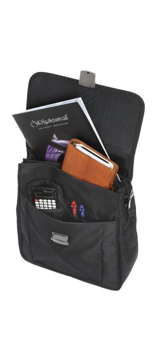 Επαγγελματικος Χαρτοφυλακας Ορθιος Diplomat BU100 Μαύρο