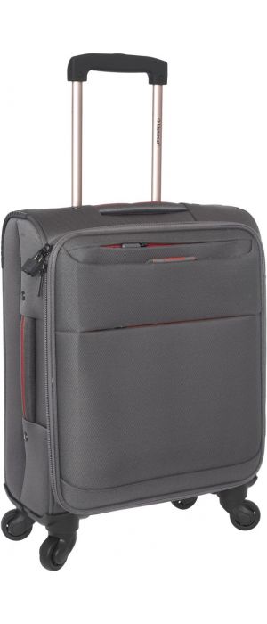 Βαλίτσα Καμπίνας με 4 Ρόδες Diplomat ZC6040-55 Γκρι