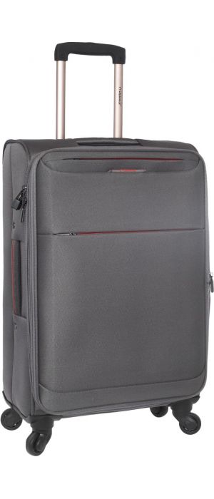 Βαλίτσα Μεσαία με 4 Ρόδες Diplomat ZC6040 Γκρι