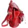 Δερμάτινη Τσάντα Πλάτης Davide Firenze Leather 6554 Κόκκινο