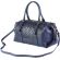 Δερμάτινη Τσάντα Χειρός Agnese Firenze Leather 68120 Σκουρο Μπλε