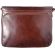 Τσάντα Ταχυδρόμου Δερματινη Firenze Leather 6555 Καφε