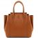 Γυναικεία Τσάντα Δερμάτινη Tulipan TL141727 Κονιάκ Tuscany Leather
