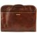 Επαγγελματική Τσάντα Δερμάτινη Sorrento TL141022 Καφέ Tuscany Leather