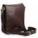 Ανδρικό Τσαντάκι Δερμάτινο Messenger TL141255 Καφέ σκούρο Tuscany Leather