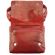 Τσάντα Ταχυδρόμου Flap Firenze Leather 6574 Σκούρο Κόκκινο