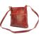 Δερμάτινη Τσάντα Ώμου Chiara Firenze Leather 6562 Σκούρο Κόκκινο
